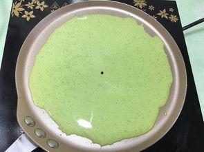 自制网红抹茶蛋糕图片,清新口感，瞬间圈粉！