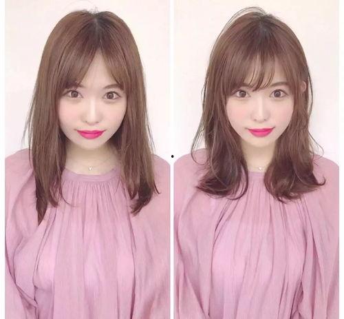 网红短发刘海长脸发型,打造清新气质的时尚秘诀