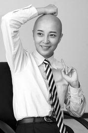 长发中国明星光头,中国明星华丽转身揭秘